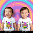 Superheroes and Friends Holi Fiesta Graphic Print T-Shirt - 100% Cotton, Half Sleeve, Unisex Fit, White | Holi T-Shirt