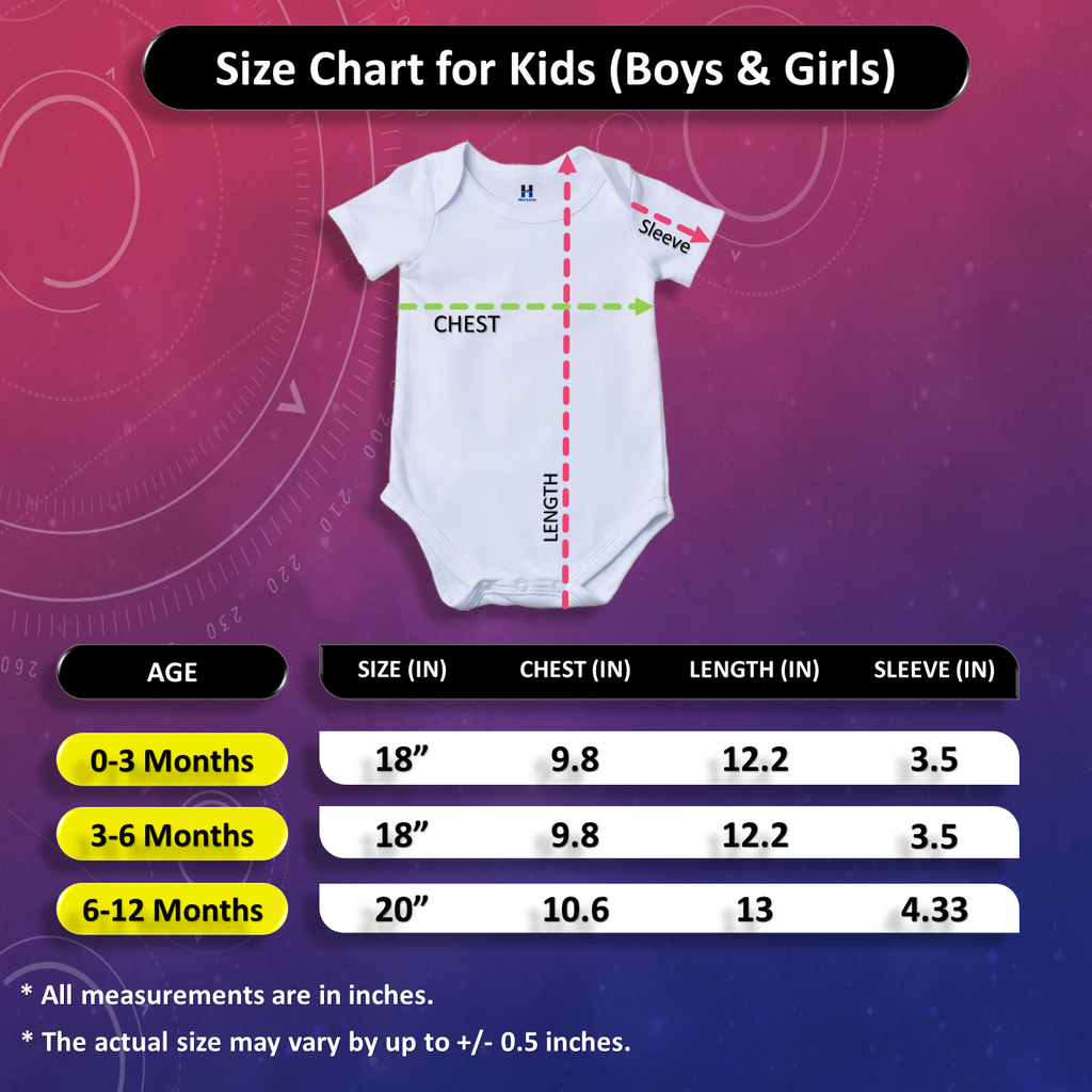 Radha krishna Happy Holi Graphic Print Romper - 100% Cotton, Half Sleeve, Unisex Fit, White | Holi Romper / Onesies