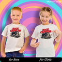 Rock Crawler Graphic Print T-Shirt - 100% Cotton, Half Sleeve, Unisex Fit, White