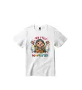 My First Navratri Graphic Print T-Shirt - 100% Cotton, Half Sleeve, Unisex Fit, White