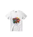 Holi Kab Hai Graphic Print T-Shirt - 100% Cotton, Half Sleeve, Unisex Fit, White | Holi T-Shirt