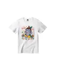 Krishna Janmashtami Graphic Print T-Shirt - 100% Cotton, Half Sleeve, Unisex Fit, White