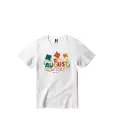 Happy independence day Graphic Print 100% Cotton Unisex Half Sleeve White T-shirt